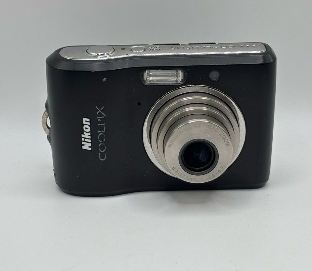 Nikon Coolpix L16 7.1MP Digital Camera Matte Black